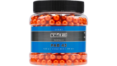 T4E Sport PAB .43 paintballs Orange-1