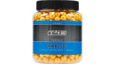 T4E Sport PAB .50 Paintballs Yellow-1
