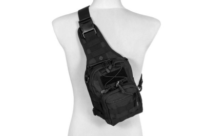 Torba na jedno rame - Tactical Shoulder Bag - Crna-1