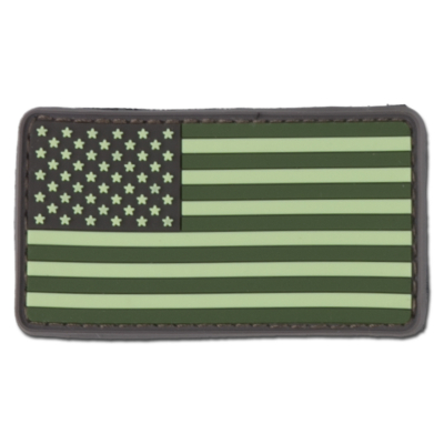 JTG Patch Gumena Oznaka - US Flag - Forest Green-1