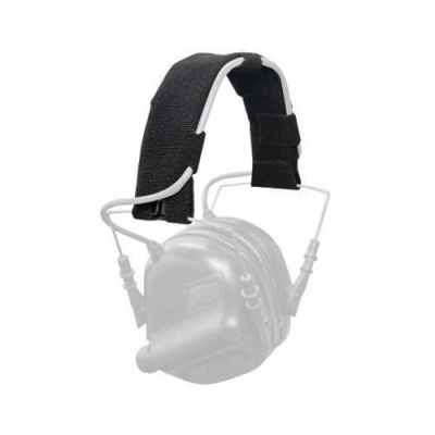 Earmor Velcro headband cover M62 - Black-1