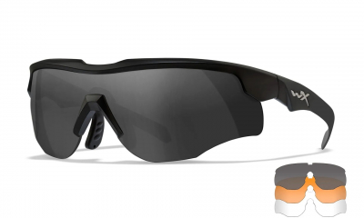 Wiley X Rogue COMM Grey/Clear/Rust Matte black frame-1